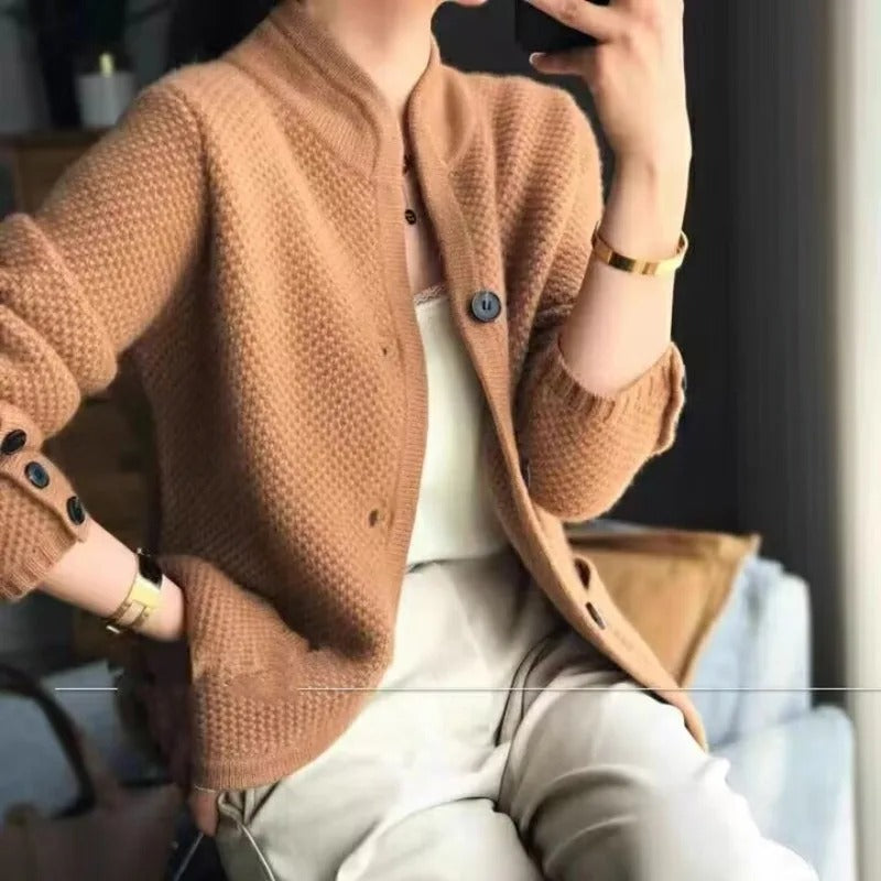 Veste Cardigan Boutonnée pour Femme - Image 2
