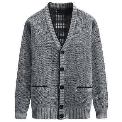 Cardigan Tricot Boutonné pour Homme - Image 1