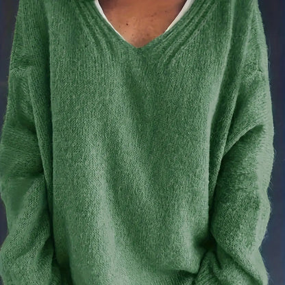Pull ample en maille pour femme - Image 3