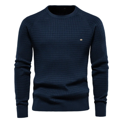 Pull Homme Col Rond Maille Texturée - Image 3