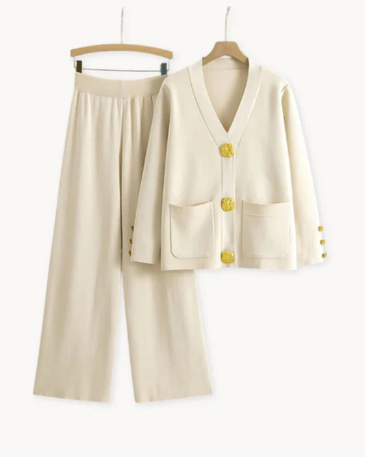 Ensemble Deux Pièces Femme Jambe Large - Image 1