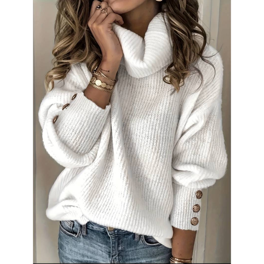 Pull Femme à Col Roulé - Image 1