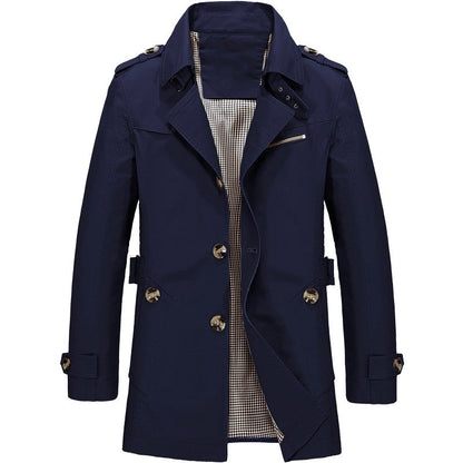 Trench-coat croisé pour homme - Image 4