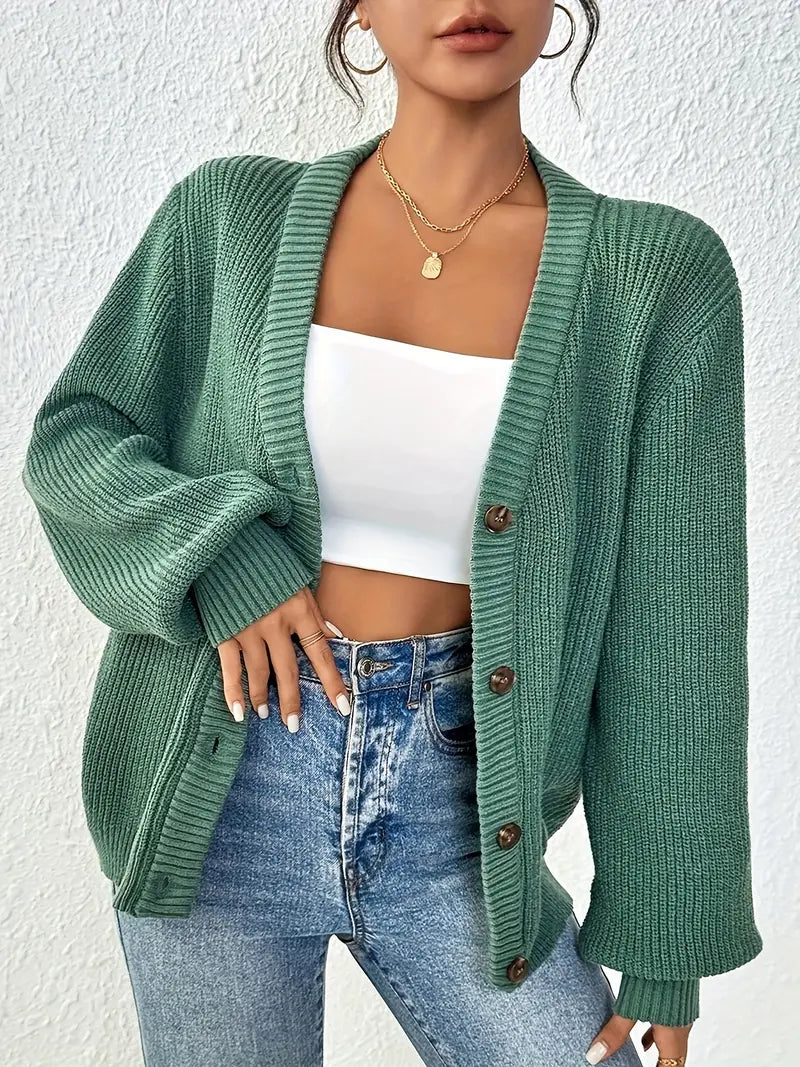 Cardigan Boutonné Femme - Image 1