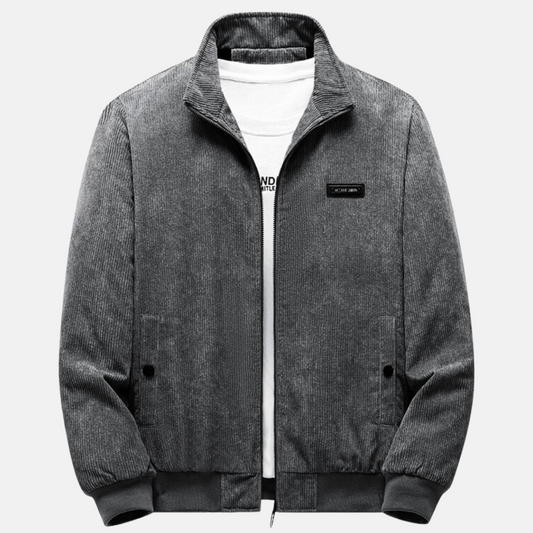 Veste Bomber Homme en Velours Côtelé - Image 1