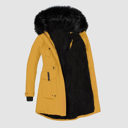 Parka Femme à Capuche en Fourrure - Image 4
