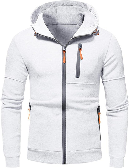 Veste Homme à Capuche et Fermeture Éclair Intégrale - Image 4