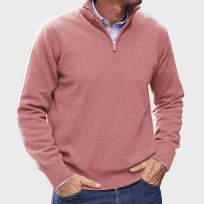 Pull à Manches Longues Homme avec Fermeture Éclair 1/4 - Image 6