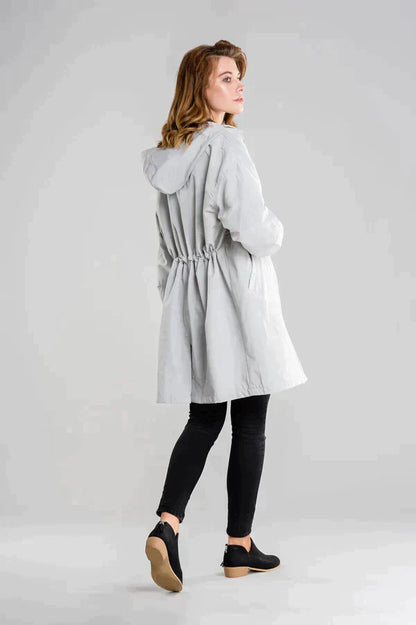 Anorak à Capuche Mi-Long Femme - Image 5
