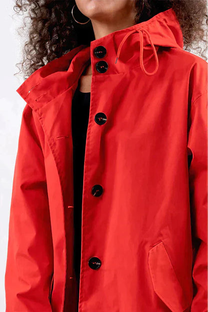 Anorak à Capuche Mi-Long Femme - Image 2