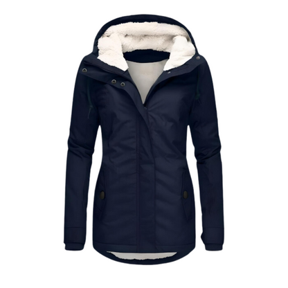 Veste à Capuche Doublée en Molleton pour Femme - Image 3