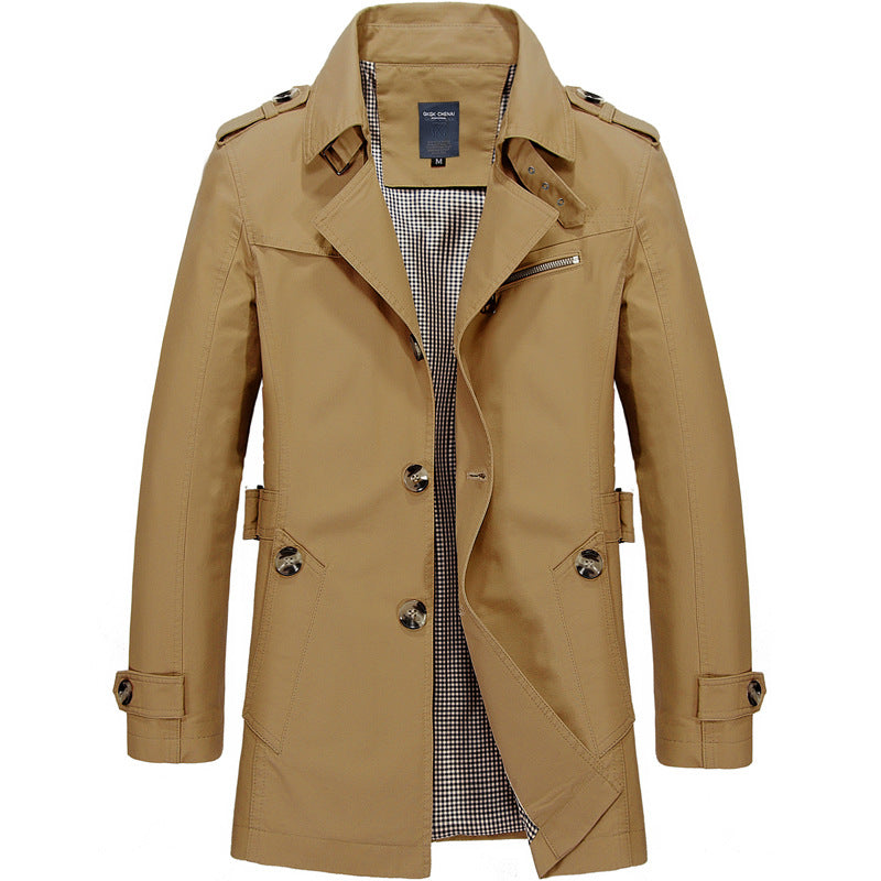 Trench-coat croisé pour homme - Image 2