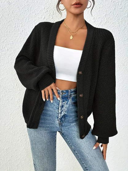 Cardigan Boutonné Femme - Image 4