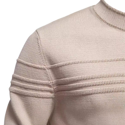 Pull ras du cou à manches longues pour homme - Image 4