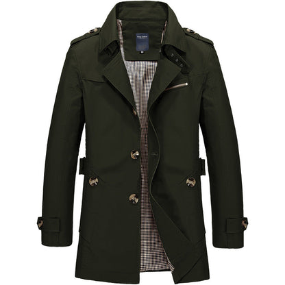 Trench-coat croisé pour homme - Image 5