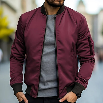 Blouson Bomber Zippé Homme - Image 5