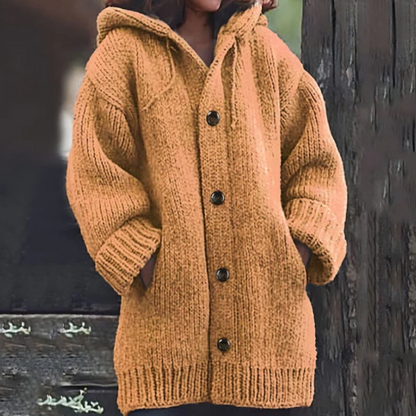 Cardigan Long à Capuche pour Femme - Image 5