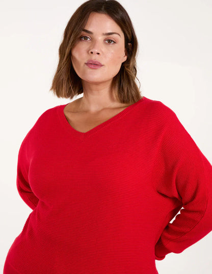Pull Femme Col V Manches Longues - Image 4