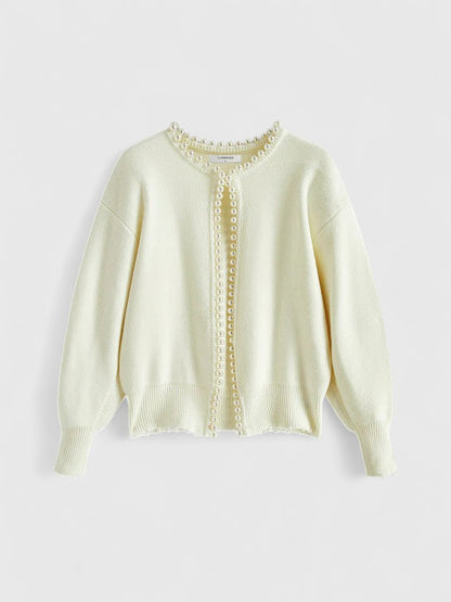 Veste Cardigan Femme Ornée de Perles - Image 13