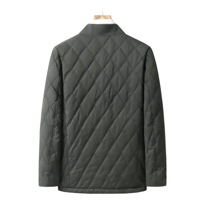 Veste matelassée boutonnée pour homme - Image 3