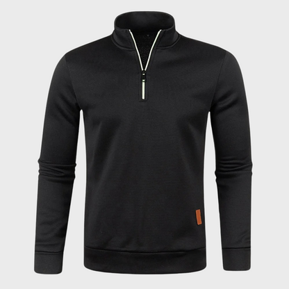 Pull Homme à Fermeture Éclair 1/4 - Image 3