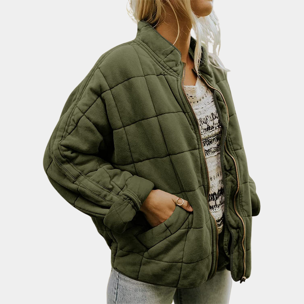Veste matelassée zippée pour femme - Image 5