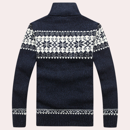 Veste Tricot Zippée Homme - Image 2
