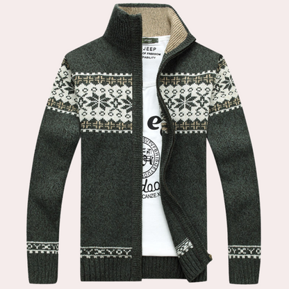 Veste Tricot Zippée Homme - Image 4