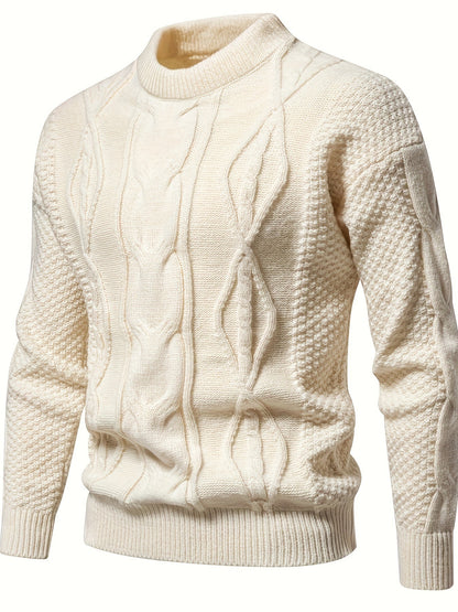 Pull Homme Tricot torsadé - Image 4