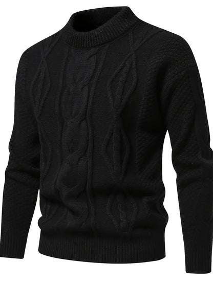Pull Homme Tricot torsadé - Image 5