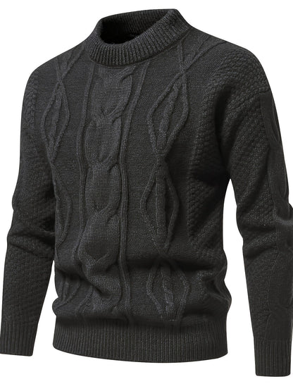 Pull Homme Tricot torsadé - Image 1