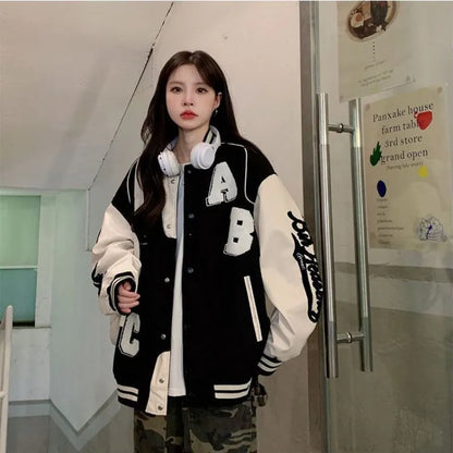 Veste Varsity Oversize Femme - Image 6