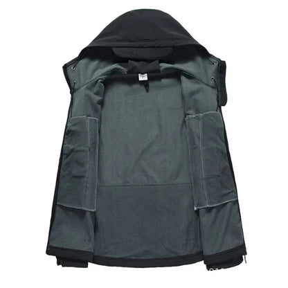 Veste Tactique à Capuche pour Homme - Image 2