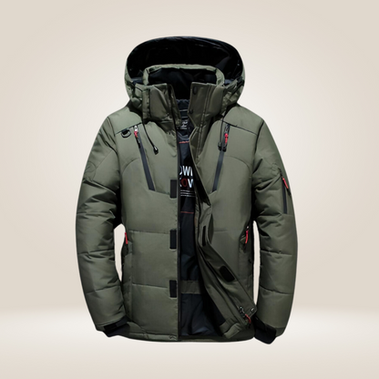 Veste matelassée à capuche pour homme - Image 4