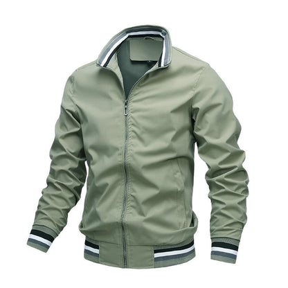 Blouson aviateur homme à fermeture éclair intégrale - Image 9
