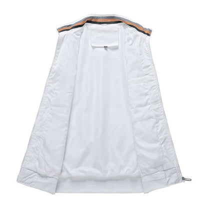 Blouson aviateur homme à fermeture éclair intégrale - Image 3