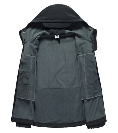 Veste Tactique à Capuche pour Homme - Image 10