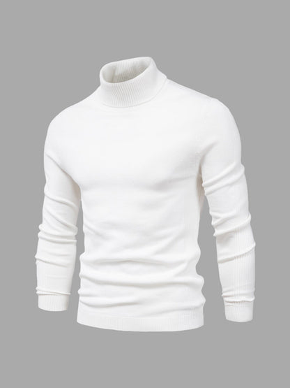 Pull à Col Roulé Slim Fit Homme - Image 1