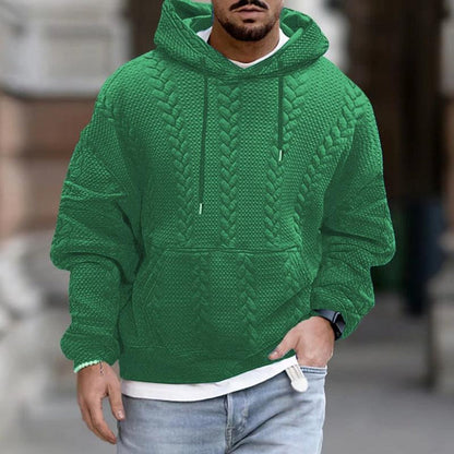 Sweat à capuche texturé pour homme - Image 5