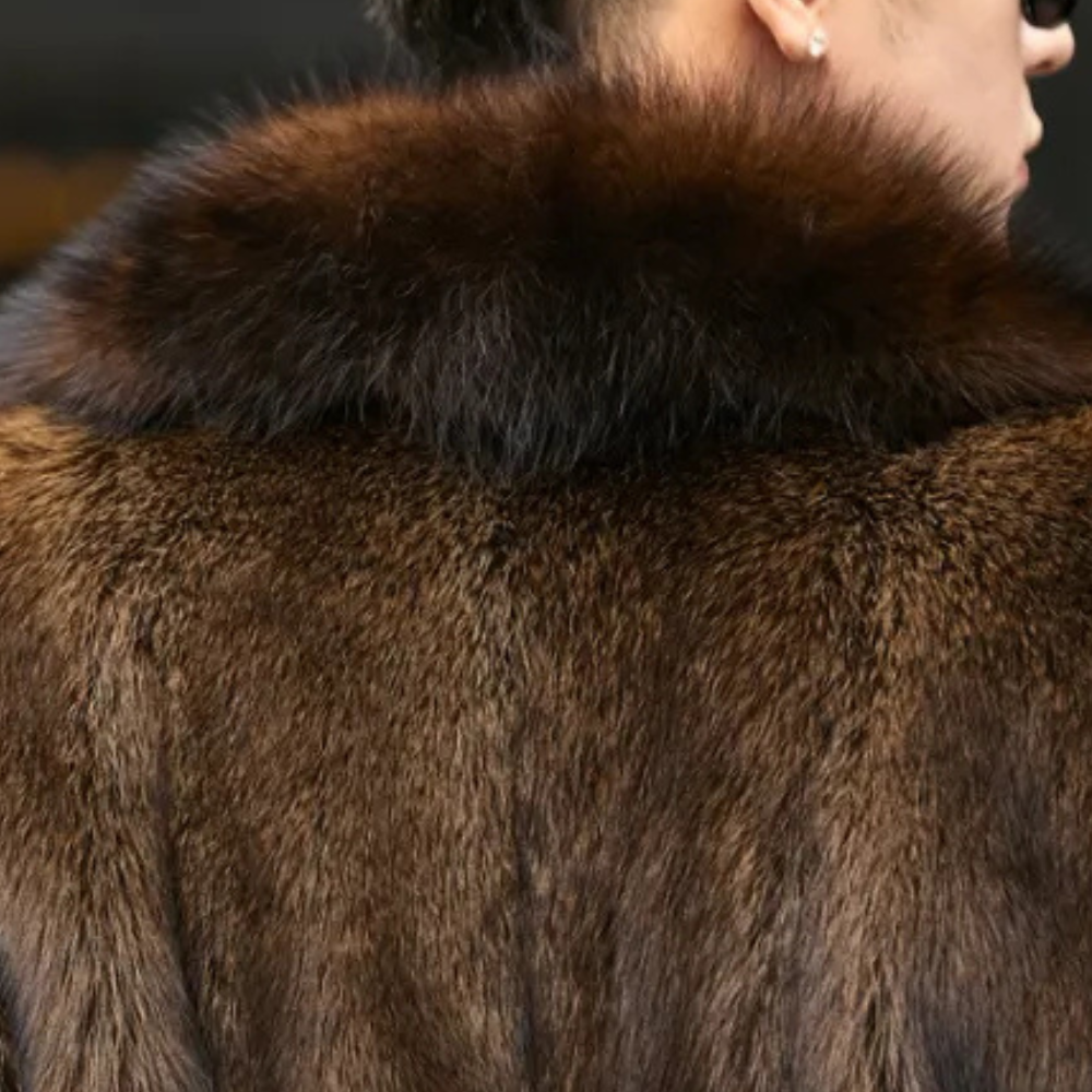 Manteau Long Homme à Col Imposant - Image 4