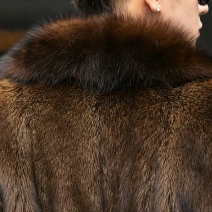 Manteau Long Homme à Col Imposant - Image 4