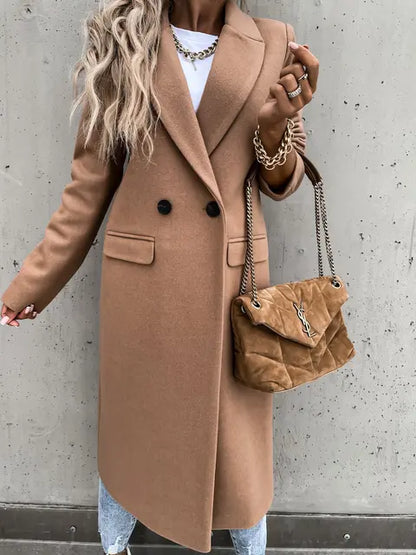 Manteau Long Croisé Femme - Image 5