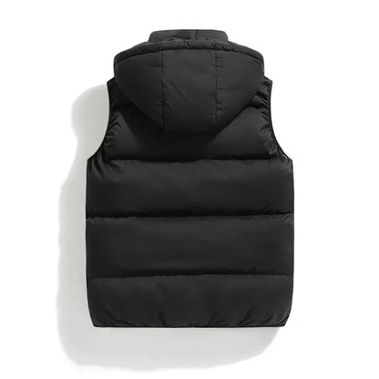 Gilet matelassé à capuche pour homme - Image 3