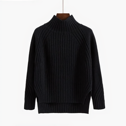 Pull Femme Côtelé Coupe Décontractée - Image 5