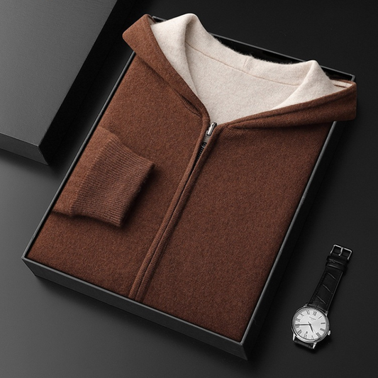 Veste Zippée à Capuche pour Homme - Image 1