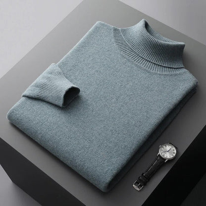 Pull Over Homme Col Roulé - Image 8