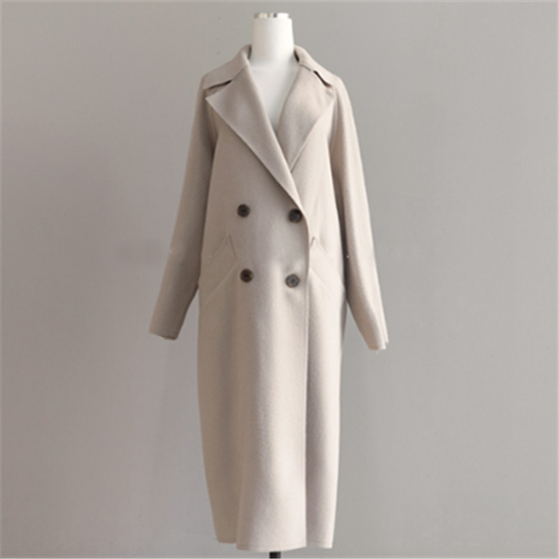 Manteau Long Cache-Cœur Femme - Image 6