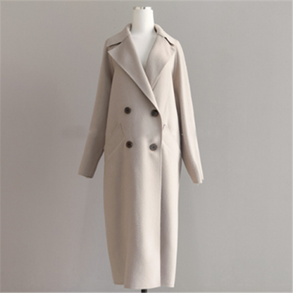 Manteau Long Cache-Cœur Femme - Image 6