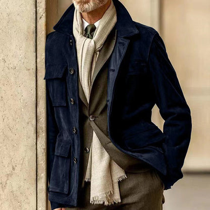 Veste de terrain boutonnée pour homme - Image 3