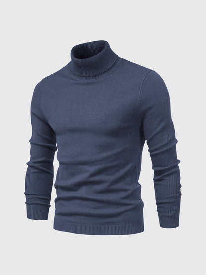 Pull à Col Roulé Slim Fit Homme - Image 2